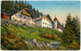 Wallfahrtskirche Heiligwasser und Gaststätte in Igls (1942 nach Innsbruck eingemeindet worden). Photochromdruck 9 x 14 cm; Aufnahme und Verlag K(arl). Redlich, Innsbruck 1912; postalisch befördert 1919.  Inv.-Nr. vu914pcd00037