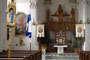 Inneres der Pfarrkirche zum Hl. Leonhard in Mühlau, Stadtgemeinde Innsbruck.  Digitalphoto; © Johann G. Mairhofer 2014.  Inv.-Nr. 1DSC09934