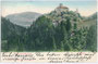 Die Lamprechtsburg (1229 urkundl. erstm. erwähnt) in Reischach, 1849-1919 Gbz. und Bzk. Bruneck, Gefürst. Grafsch. Tirol, 1929 nach Bruneck eingemeindet worden, Farblichtdruck 9 x 14 cm; Stengel & Co., Dresden u. Berlin 1902.  Inv.-Nr. vu914fld00020