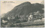 Ansitze LIEBENBURG (Pension Lutz) und GANDEGG in Pigenò, Fraktion St. Michael, Gemeinde Eppan. Heliogravüre 9x14cm; Lorenz Fränzl, Bozen; postalisch gelaufen 1937.  Inv.-Nr. vu914hg00018