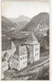 Die Fischburg in Wolkenstein in Gröden, bis 1919 Gbz. Kastelruth, Bzk. Bozen, Gefürst. Grafsch. Tirol (heute Bez.gem. Salten-Schlern, Südtirol). Autotypie 9 x 14 cm; Ed(izioni). Dott(ore). Marcello Disertori, Trento um 1907.  Inv.-Nr. vu914at00009