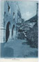 Burghof der Burgruine Montani in Morter, Gemeinde Latsch im Vinschgau, Südtirol. Lichtdruck 9 x 14 cm; Impressum: A. Figl, Bozen um 1903.  Inv.-Nr. vu914ld00110