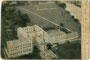 Mutterhaus mit Klosterkirche zum Hl. Josef der "Gemeinschaft der Barmherzigen Schwestern des hl. Vinzenz von Paul in Zams", Bezirk Landeck, Tirol. Autotypie 9 x 14 cm; Impressum: Druckerei "Union" G.m.b.H., Hall in Tirol um 1910. Inv.-Nr. vu914at00027