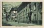 Bundesheerkaserne (bis 1918 Kaiserjägerkaserne), bis zur Aufhebung 1773 das Jesuitenkollgeg in der Schulgasse in Hall in Tirol. Heliogravüre 9 x 14 cm; Impressum: Monopol Verlag, München und Hall i.T. um 1925.  Inv.-Nr. vu914hg00032