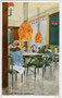 Im Café „München“ vom Hotel „Stadt München“ (1867-1954) in Innsbruck, Erlerstraße 17-19 (heute Nespresso Boutique). Farbautotypie 9 x 14 cm, Entwurf: Carl Heinrich Walter Kühn (1895-1970), postalisch befördert 15. 8. 1924 .  Inv.-Nr. vu914fat00045
