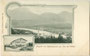 Angath mit Pfarrkirche zum Hl. Geist, Innbrücke und Kirchbichl gegen den Pölven; auf Vignette: ehem. Gasthaus “Kastengstatt”. Lichtdruck 9 x 14 cm (Mehrbildkarte); Impressum: Rud(olf). Berger, Wörgl um 1900.  Inv.-Nr. vu914ld00255
