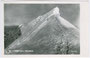 "Gr(oße). Venedigerspitze 1929 (3660m)". Gelatinesilberabzug 9x14cm; Aufnahme: Franz Schneeberger, Matrei (in Osttirol); Verlag Knollmüller, Graz.  Inv.-Nr. vu914gs00189