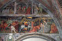 Anbetung der Könige. Fresko von Meister Hans von Bruneck mit brüderlicher Unterstützung (1402) in der Spitalskirche zum Hl. Geist in Sterzing, Bez.gem. Wipptal, Auton. Prov. Bozen-Südtirol. © Johann G. Mairhofer 2019.  Inv.-Nr. 2DSC07329