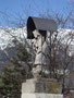 Figurenbildstock für den Hl. Johannes Nepomuk in der Dreiheiligenstraße an der alten Pradler Sillbrücke. Digitalphoto; © Johann G. Mairhofer 2012.  Inv.-Nr. 1DSC02801