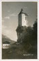 Wallfahrtskirche MARIASTEIN (ehemals Burg STEIN) und Mariansteiner See vor Trockenlegung. Gelatinesilberabzug 9x14cm; Impressum: Verlag O. Kreibich, Schwaz um 1925.  Inv.-Nr. vu914gs00414