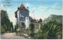 Neuschloss Matzen, 1880 vom deutschen Verleger Franz von Lipperheide errichtet worden. Photochromdruck 9 x 14 cm; Aufnahme und Verlag Robert Warger, Innsbruck 1910.  Inv.-Nr. vu914pcd00184