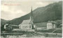 Pens, Gemeinde Sarntal mit Kirche zu den Hll. Aposteln Petrus und Paulus. Lichtdruck 9 x 14 cm ohne Impressum, um 1905.  Inv.-Nr. vu914ld00220