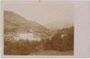 Bahnhofsareal von Berwang im Außerfern, Bezirk Reutte, Tirol. Gelatinesilberabzug 9 x 14 cm ohne Impressum (wohl ein Amateur oder fahrender Photograph) um 1920.  Inv.-Nr. vu914gs01210