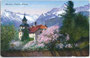 Von Eckhart von Rosenberg 1612 erworbener und zum Ansitz Winkel ausgebauter Hof in Obermais (1924 nach Meran eingemeindet). Photochromdruck 9 x 14 cm; Fotografia ed Edizione Leo Baehrendt, Merano 1927.  Inv.-Nr. vu914pcd00168 