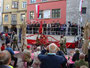 Historischer Handspritzenwagen von 1906 der Freiwilligen Feuerwehr Kundl; Corso anlässlich der Fachmesse "Feuerwehr Alpin" in Innsbruck, 19.-21.10.2012. Digitalphoto; © Johann G. Mairhofer.  Inv.-Nr. DSC05303