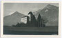 Burg LICHTENWERTH gegen Rofan in den Brandenberger Alpen von Süden. Gelatinesilberabzug 9 x 14 cm; Impressum: Papier u. Schreibwaren, K. KLingenschmid, Schwaz um 1925.  Inv.-Nr.  vu914gs00415