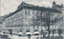 Hotel KREID am Bozner Platz 3, um 1925 (heute an dieser Stelle Wohn-/Geschäftshaus). Lichtdruck 9x14cm; kein Impressum; postalisch gelaufen 1928.  Inv.-Nr. vu914ld00016