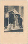 Seitenapsis und Seitenportal mit säulentragendem Löwen und Knotensäule an der Ostfassade vom Dom in Trento (dt. Trient). Gelatinesilberabzug 9 x 14 cm; Carlo Valentini Ed(itore)., Trento, postalisch befördert 1935.  Inv.-Nr. vu914gs01215