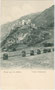 Schloss Weissenstein in Matrei in Osttirol; 1160 erstmals urkundlich erwähnt, u.a. im Besitz der Grafen von Lechsgemünd, später erzb. Salzburgisches Pfleggericht. Photochromdruck 9 x 14 cm ohne Urhebernachweis um 1900.  Inv.-Nr. vu914pcd00204