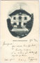 Ansitz Rotadlerhof des Publizisten Dr. Rudolf Granichstaedten-Czerva (1885-1967). Gelatinesilberabzug 9 x 14 cm; Aufnahme und Verlag Huber & Lerner, Wien; adressiert an Bruder Willram (Pseudonym f. Anton Müller) 1924.  Inv.-Nr. vu914gs00503