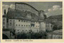 Il Torrente LENO (dt. Leimbach) beim Italienischen Kriegsmuseum in Rovereto (Il Castello di Rovereto), Via Guglielmo Castelbarco, 7. Lichtdruck 10x15cm; Ediz. Plazzer, Rovereto um 1930.  Inv.-Nr. vu105ld00004