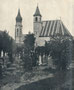 Friedhofskirche St. Luzia (16. Jh.) und Pfarrkirche Pauli-Bekehrung von St. Pauls-Eppan. Aufn.: Dr.-Ing. Chr. Klaiber, Ulm aus ders.: Überetscher Dorfstrukturen, in: Dt. Bauzeitung XLVIII. Jg., No. 56, 1914; S. 553 bis 557; S. 556. Inv.-Nr. vuZtga00004