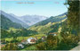 Astfeld, Gemeinde Sarntal zugl. Gbz. Sarntal, Bzk. Bozen, Gefürst. Grafsch. Tirol (heute Auton. Prov. Bozen-Südtirol) mit Kirche St. Erasmus, errichtet 1759 von Südosten. Photochromdruck 9 x 14 cm; Joh. F. Amonn, Bozen 1905.  Inv.-Nr. vu914pcd00233
