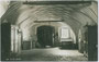 Halle der TAMMERBURG (Oberer Schlossmaier) in Patriasdorf, Stadtgemeinde Lienz. Gelatinesilberabzug 9 x 14 cm; Impressum: A(lfred). Stockhammer, Hall in Tirol 1913.  Inv.-Nr. vu914gs00521