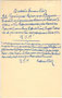 Handschriftlicher Nachruf der Gattin des verstorbenen Bildhauer Prof. Hermann Klotz (geb. Imst 1850 - gest. Dornbirn 1932) auf der Rückseite vom Gedenkbild. Inv.-Nr. vu914gs00663