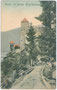 Burg Reinegg in Sarnthein, Gemeinde zugl. Gbz. Sarntal, Bzk. Bozen, Gefürst. Grafsch. Tirol (heute Auton. Prov. Bozen-Südtirol). Farblichtdruck 9 x 14 cm; Verlag der Hofkunstanstalt Otto Henning, Greiz im thüring. Vogtland 1906/07.  Inv.-Nr. vu914fld00013
