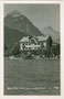 Hotel „Post“ in Pertisau am Achensee, Gemeinde Eben, Bezirk Schwaz, Tirol. Gelatinesilberabzug 9 x 14 cm; Aufnahme und Verlag Georg Angerer, Schwaz um 1925.  Inv.-Nr. vu914gs00713