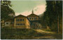 Bad Ratzes - um 1191 erstm. urkundl. erwähnt - in Seis am Schlern, Marktgemeinde Kastelruth, Gbz. Kastelruth, Bzk. Bozen, Gefürst. Grafsch. Tirol (heute Südtirol). Farblichtdruck 9 x 14 cm; Joh. F. Amonn, Bozen 1907.  Inv.-Nr. vu914fld00049