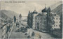 Ansitz Liebburg (heute Rathaus) am Kaiser-Josef-Platz (heute Hauptplatz) in Lienz. Heliogravüre 9 x 14 cm ohne Impressum, um 1900.  Inv.-Nr. vu914hg00003