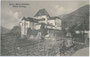 Ansitz Rundegg in Obermais (1924 nach Meran eingemeindet), Schennastraße 2, Gbz. und Bzk. Meran, Gefürst. Grafsch. Tirol (heute Autonome Provinz Bozen-Südtirol). Lichtdruck 9 x 14 cm; Lorenz Fränzl, München um 1905.  Inv.-Nr. vu914ld00116