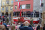 Historischer Handspritzenwagen von 1906 der Freiwilligen Feuerwehr Kundl beim Corso anlässlich der Fachmesse "Feuerwehr Alpin" in Innsbruck vom 19. bis 21. Oktober 2012. Digitalphoto; © Johann G. Mairhofer.  Inv.-Nr. 1DSC05303