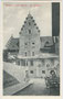 Ansitz Jöchlsthurn in Sterzing, Gbz. Sterzing, Bzk. Brixen, Gefürst. Grafsch. Tirol (heute Bez.gem. Wipptal, Auton. Prov. Bozen-Südtirol); von 1770 bis 1785 Schulgebäude. Lichtdruck 9 x 14 cm; A(lfred). Stengel & Co., Dresden 1912.  Inv.-Nr. vu914ld00014