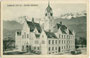 Handelsakademie Innsbruck, errichtet 1904/06 im neogotischen Stil („Tiroler Gotik“) nach Plänen von Eduard Klingler und Arthur Ringler. Lichtdruck 9 x 14 cm; Impressum: Stengel & Co., Dresden 1906. Inv.-Nr. vu914ld00291