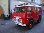 KLF (Kleinlöschfahrzeug) Volvo Laplander der Freiwilligen Feuerwehr der Stadt Lienz, Tirol beim Feuerwehrcorso anlässlich der Fachmesse "Feuerwehr Alpin" vom 19.-21.10.2012. Digitalphoto; © Johann G. Mairhofer.  Inv.-Nr. 1DSC05335