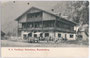 K. k. Forsthaus (heute Gasthaus) "Kaiserhaus", benannt nach Kaiser Franz Joseph I. (1830-1916) in Brandenberg, Bezirk Kufstein, Tirol um 1905. Lichtdruck 9 x 14 cm; Verlag S. Rupprechter, Aschau (Gemeinde Brandenberg).  Inv.-Nr. vu914ld00047