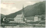 Pens, Gemeinde und Gbz. Sarntal, Bzk. Bozen, Gefürst. Grafsch. Tirol (heute Bez.gem. Salten-Schlern, Auton. Prov. Bozen-Südtirol) mit Kirche zu den Hll. Aposteln Petrus und Paulus. Lichtdruck 9 x 14 cm ohne Impressum, um 1905.  Inv.-Nr. vu914ld00220