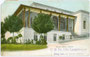 Palazzo Municipale e Scuole (dt. Rathaus und Schulgebäude) in Levico, heute Comunità Alta Valsugana e Bersntol, Provincia Autonoma di Trento. Lichtdruck 9 x 14 cm; Editore: A. Bortoluzzi, Cartoleria, Levico um 1930.  Inv.-Nr. vu914ld00265