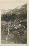 Arzl - 1940 Innsbruck eingemeindet worden - mit barockisierter kath. Pfarrkirche Hll. Johannes d.T., Ev. und Nep. (Bmstr. Franz de Paula Penz) von NO. Gelatinesilberabzug 9 x 14 cm; Aufnahme: D. Ebner, Innsbruck um 1935.  Inv.-Nr. vu914gs01445