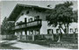 Ehemalige Pension "Huber" in Kramsach, Bezirk Kufstein, Tirol. Gelatinesilberabzug 9 x 14 cm ohne Impressum um 1960.  Inv.-Nr. vu914gs00656