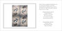 CHRISTA WÄCHTLER - "Mit blauem Handschuh" - Fotocollage 1/1 mit Tanka-Vers auf Crystal Archive Papier - 80x60