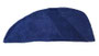 Frottee Handtuch Haarturban blau