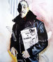 Tom of Finland, Acryl auf Leinen,50 x 60cm, 1995