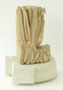 "Parts of the Tree of Life: Trunk  #3", 1997-8" ( carved wood over mixed media base of cotton cord and cloth)base