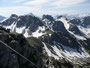 Blick auf den Mindelheimer Klettersteig.
