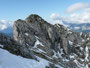 Rückblick zur nördlichen Linderspitze