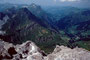Schröcken und hinterer Bregenzerwald vom Gipfel der Mohnenfluh